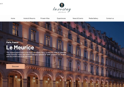 Luxostay Brand Development, Web, Market Research