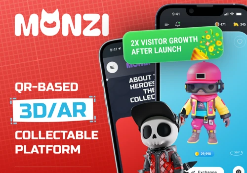 3D/AR Collectables & Immersive Platform for Brand