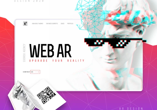 WebAR | landing page