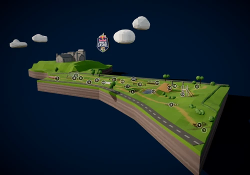Red Bull 3D Obstacle Course