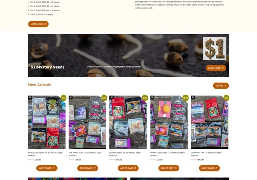 Develop Woo commerce base custom website