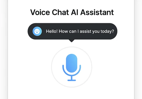 Generative AI Voice Assistant MVP Development