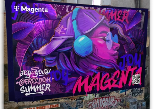 Vienna Mural Advertisement