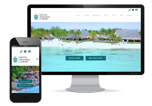 Digital Marketing, Caribbean Resort in Mexico