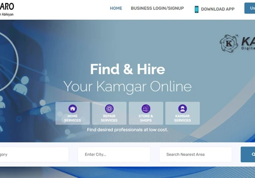 Vendor Listing Website