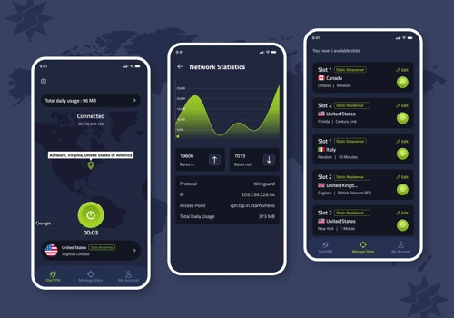 StarVPN Mobile App Development