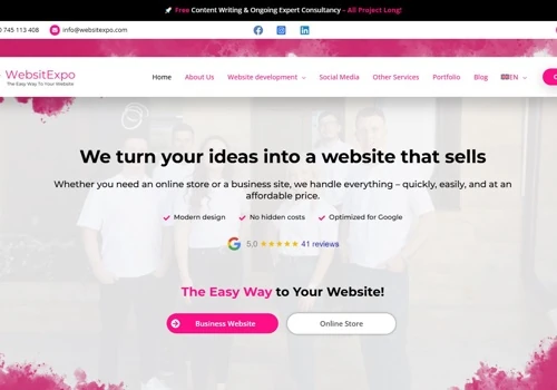 SEO Optimization for a Web Design & E-Commerce Age