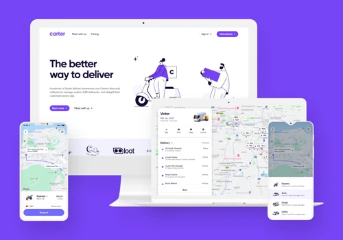 Carter Website & Mobile App Development