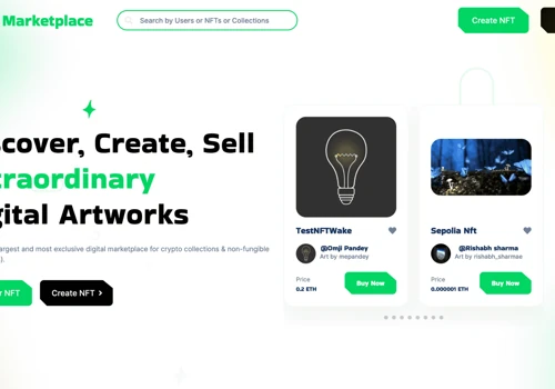 NFT marketplace