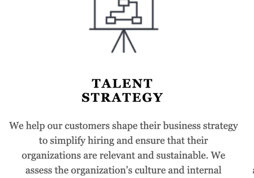 TALENT STRATEGY