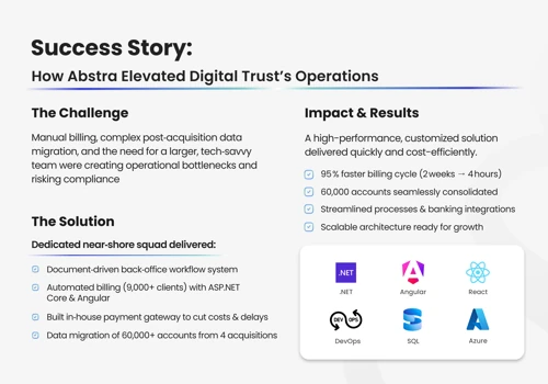 Digital Trust: Success Story