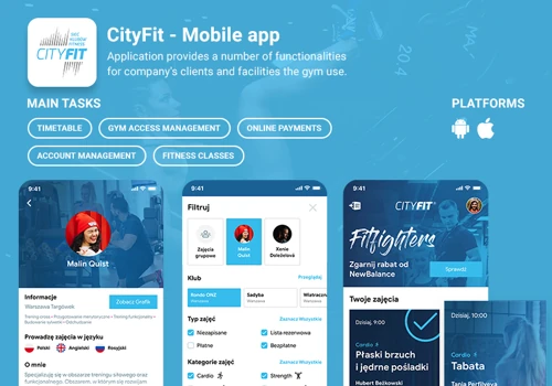 CityFit mobile