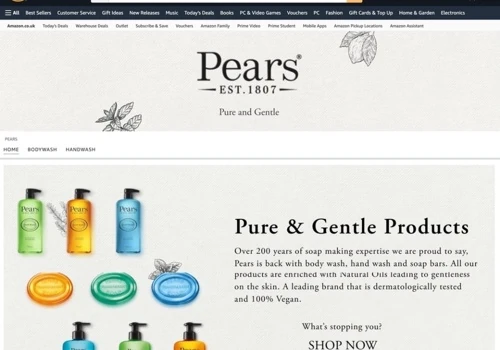 Amazon store design + listings optimisation