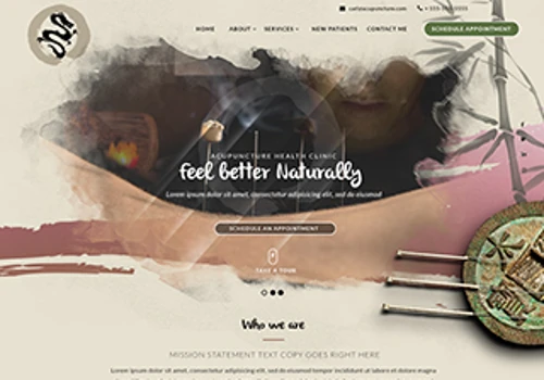 Acupuncture Website Design