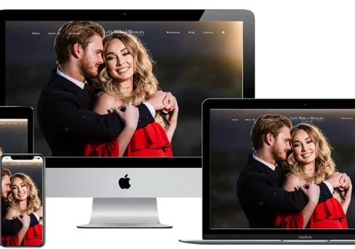 Photography Website Development