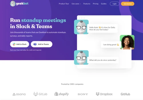 We grew Geekbot's signups to 225/month
