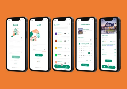 UI/UX Design for Real Estate App Development