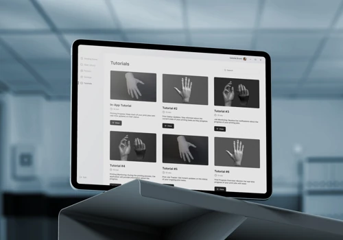 Exoform - MedTech Web App