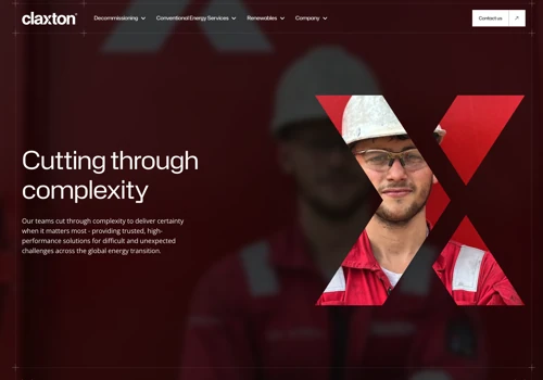New Website For Claxton Engineering.