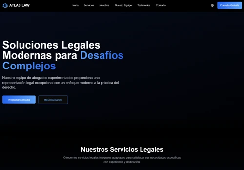 Sample landing page with multilingual support