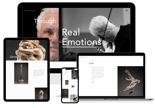 Webflow Web Design - Richard Macdonald Studio