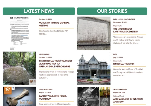 National Trust website rebuild