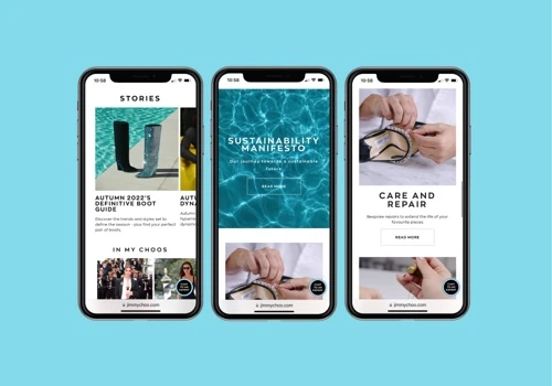JIMMY CHOO - UX/UI
