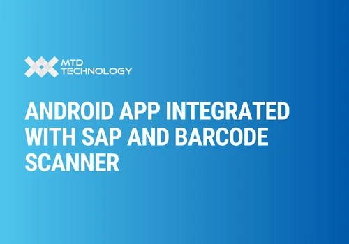 Android App integrated with SAP & barcode scanner