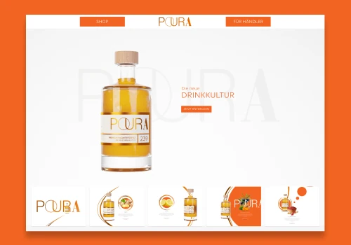 POURA – Branding, 3D Motion & Digital Presence