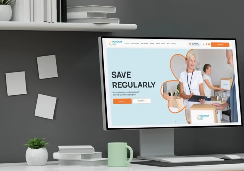 Corporate website for Help Group