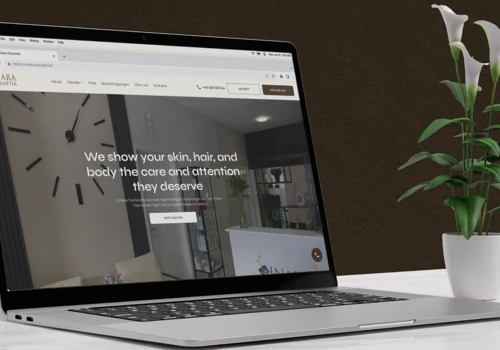 Corporate website for Inara Kosmetik