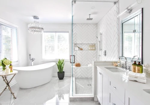 Ensuite Renovation with Herringbone Shower