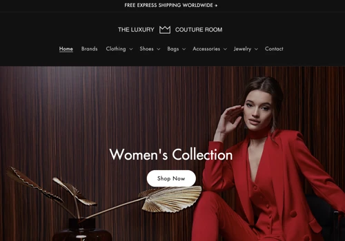The Luxury Couture Room