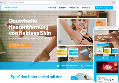Planning and development of a website