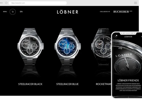 Development of an online shop presence