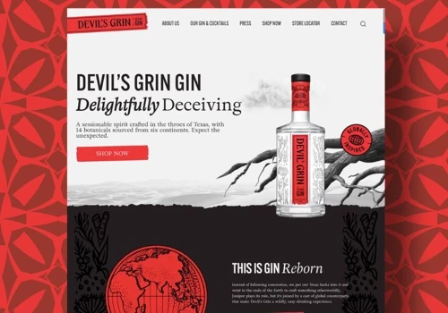 Devil's Grin Gin: Shopify Refresh & Klaviyo Flows