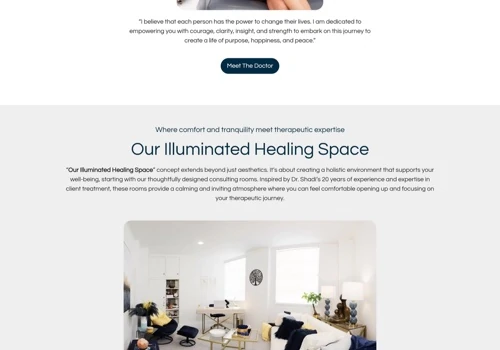 Website Revamp for Therapy & Coaching Center