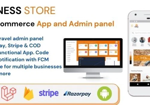 Business Store B2C Flutter ECommerce Full Mobile App with PHP Laravel CMS