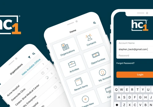 The hc1 CRM™ App
