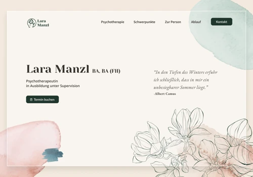 Personal Website for Psychotherapist