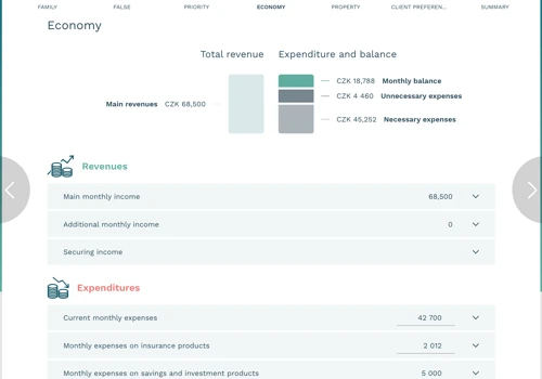 KAPPKA, App for financial planning