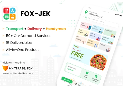 Fox-Jek - On-Demand 50+ Multi-Service App