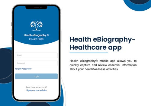 Health eBiography- Healthcare app