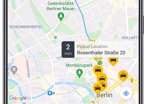 Order your taxi fast and easy
