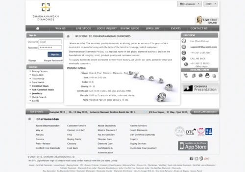 Web ERP for DharamHK