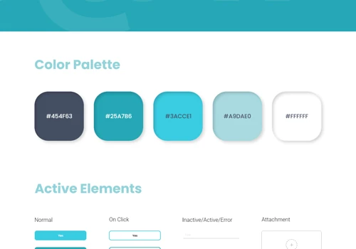R Living UX research and re-branding.