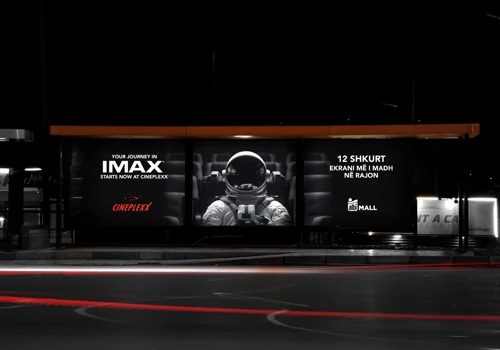 How big it is! Created for Cineplexx