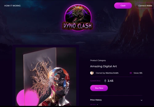 Dyno Clash Gaming & NFT Marketplace