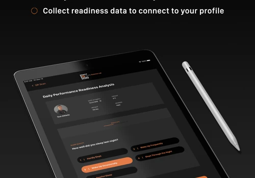 Sports Science Lab - Trainer Kiosk IPAD App