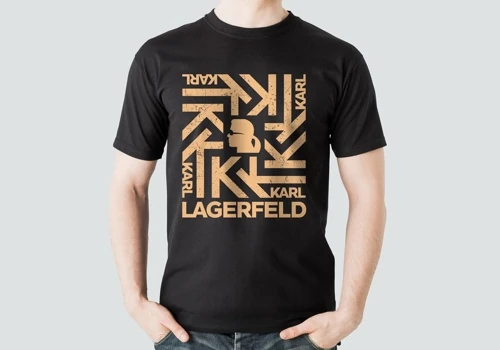 Brand T-Shirt Design for Karl Lagerfeld